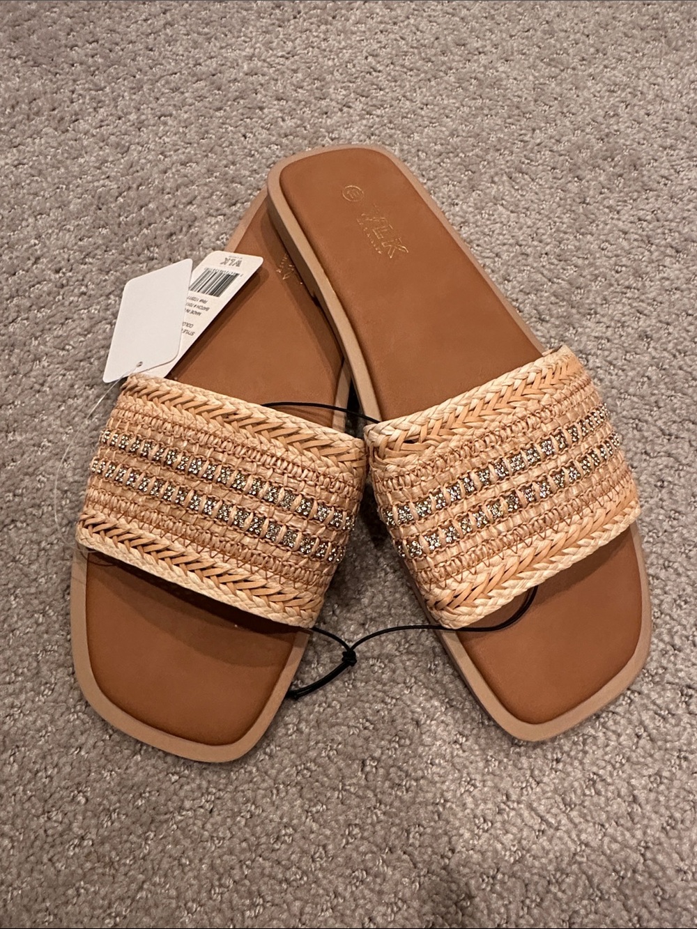 WLK woven slides NWT